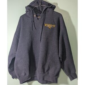 University of Michigan Hooded Sweatshirt Luna Pier Size XL